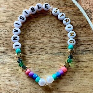 5 for $10 Taylor Swift Handmade Friendship Beaded Bracelet
“Invisible String”